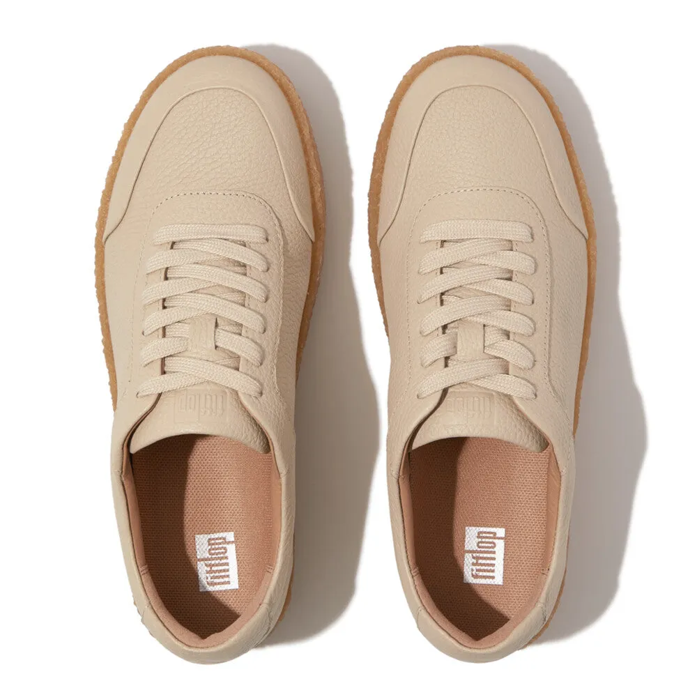 รองเท้าผ้าใบ ผู้หญิง รุ่น RALLY TUMBLED-LEATHER CREPE TRAINERS