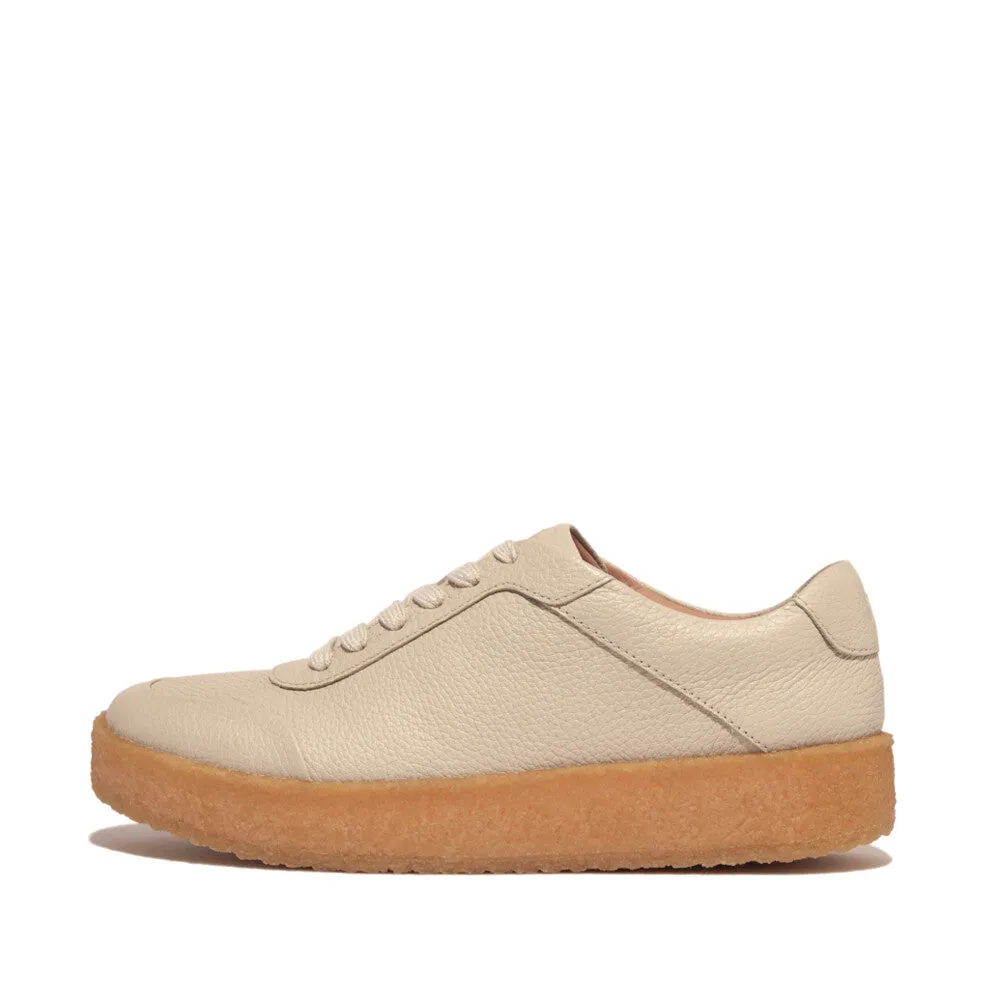 รองเท้าผ้าใบ ผู้หญิง รุ่น RALLY TUMBLED-LEATHER CREPE TRAINERS