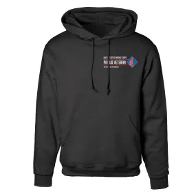 1st Battalion 1st Marines Proud Veteran Hoodie