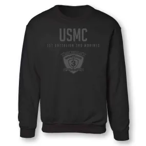 1st Battalion 3rd Marines Tonal Sweatshirt