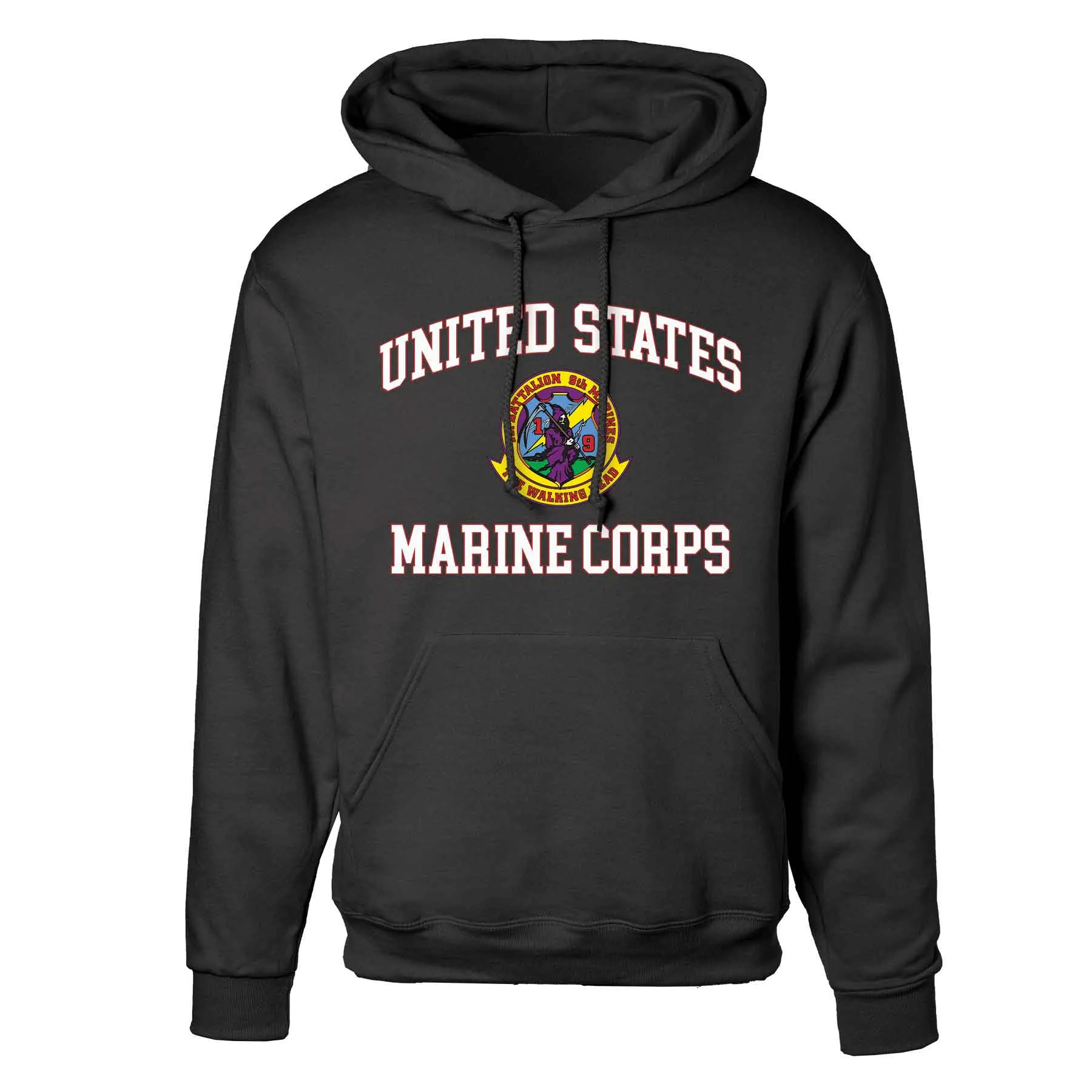 1st Battalion 9th Marines USMC Hoodie