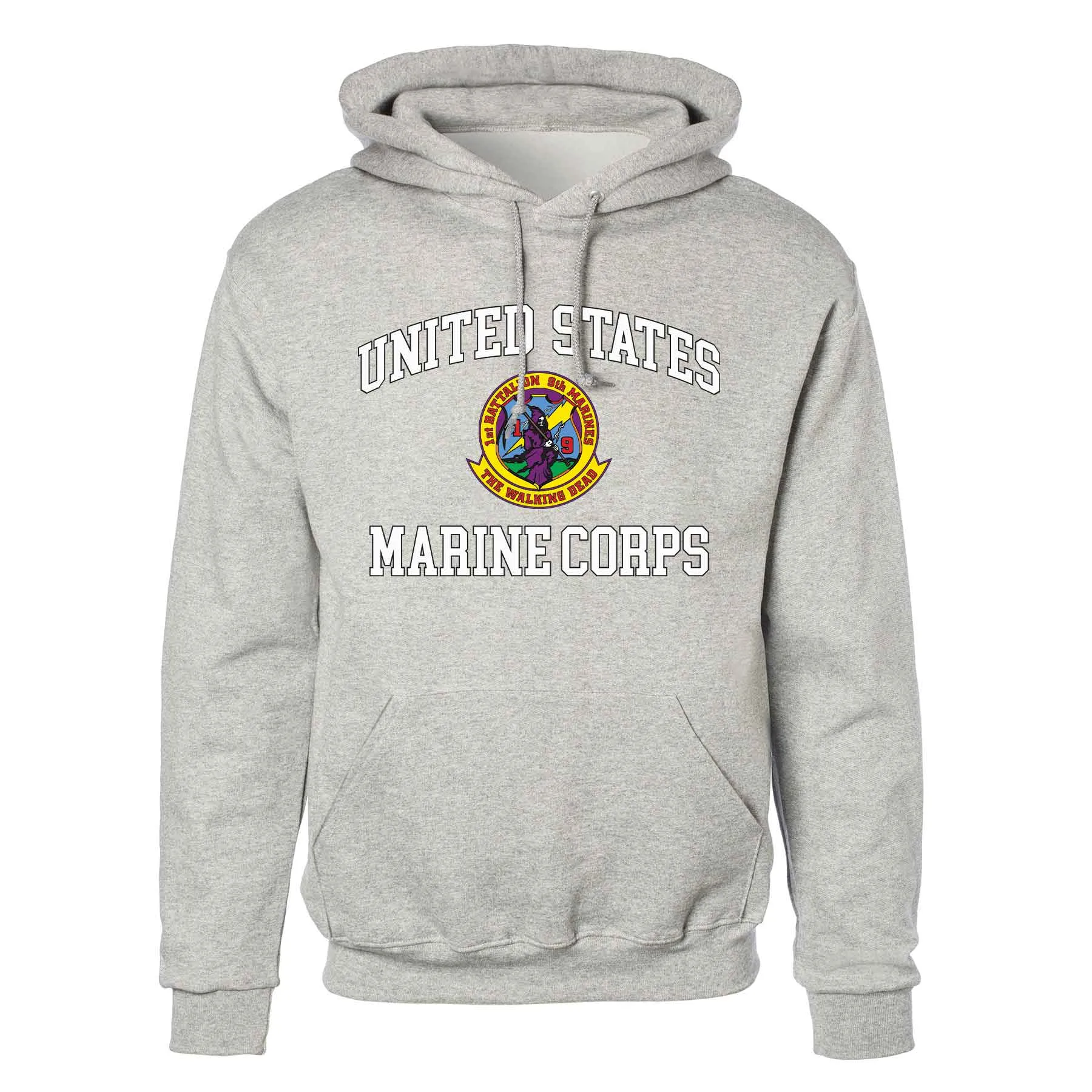 1st Battalion 9th Marines USMC Hoodie