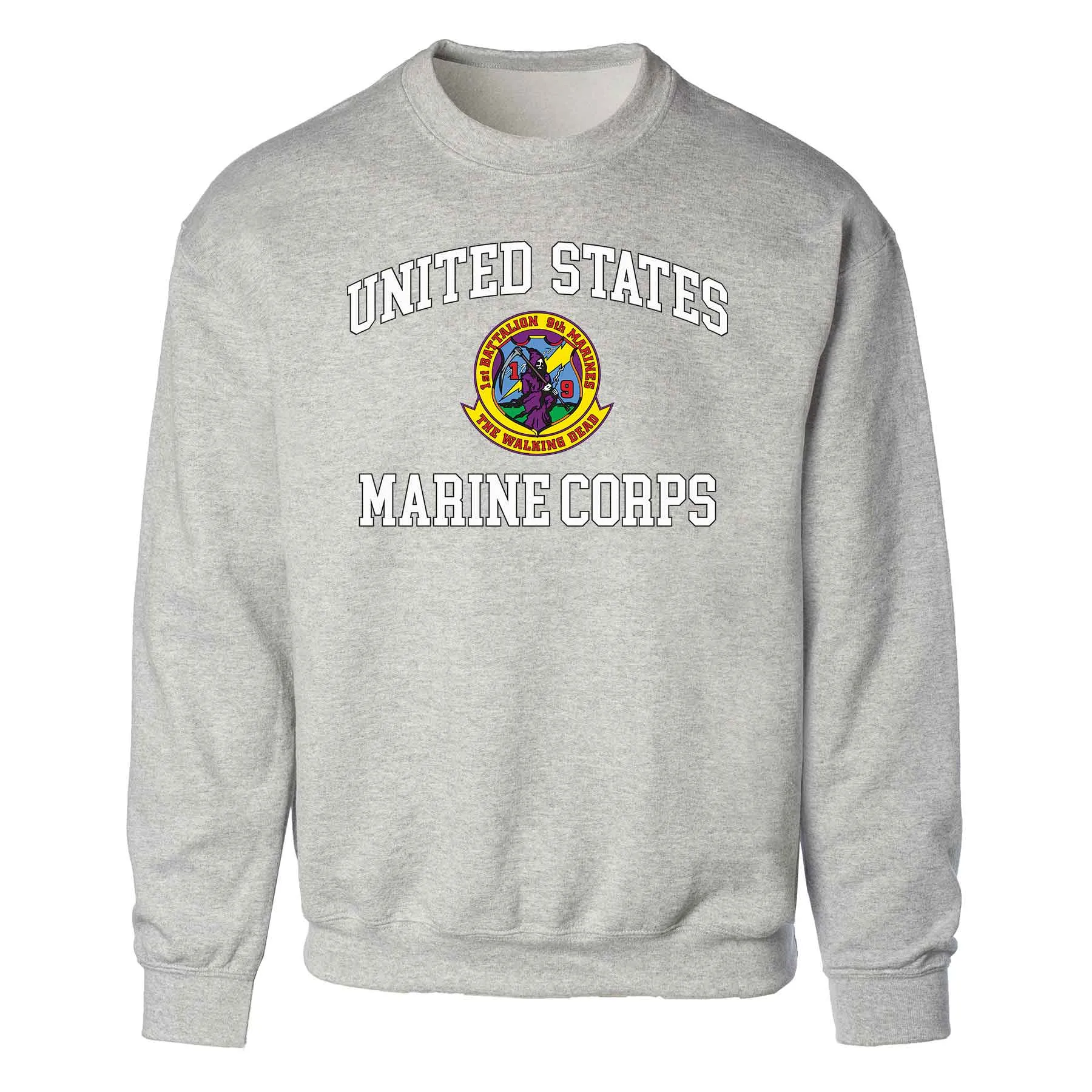 1st Battalion 9th Marines USMC Sweatshirt