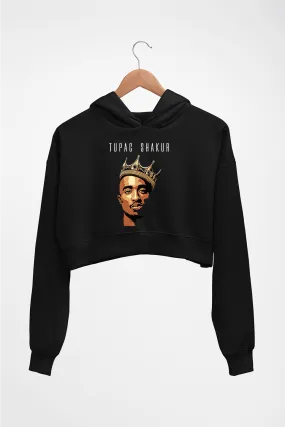 2Pac Tupac Crop HOODIE FOR WOMEN