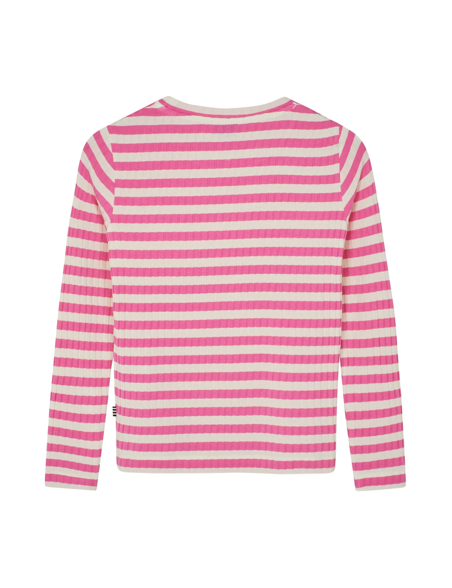 5x5 Classic Stripe Talika Top, Carmine Rose/ Vanilla Ice