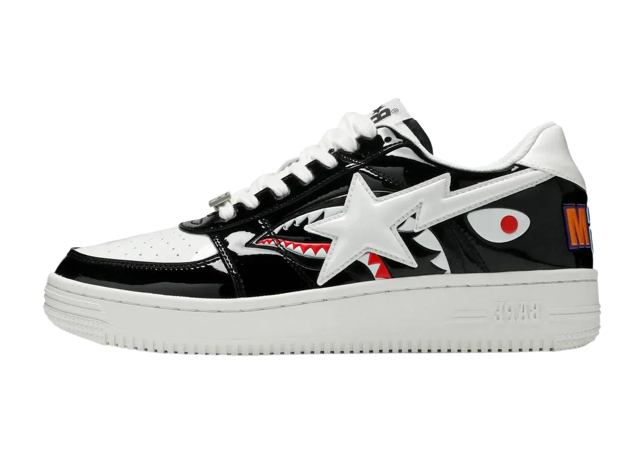 A Bathing Ape Bapesta Low M1 'Shark Face ‑ Black'