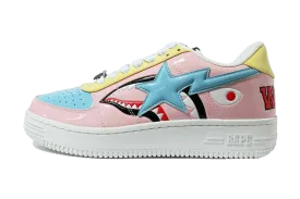 A Bathing Ape Bapesta Low M1 'Shark Face ‑ Pink'