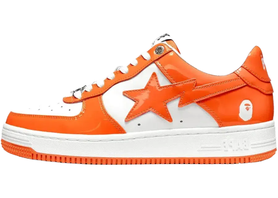 A Bathing Ape Bapesta Low 'Orange'