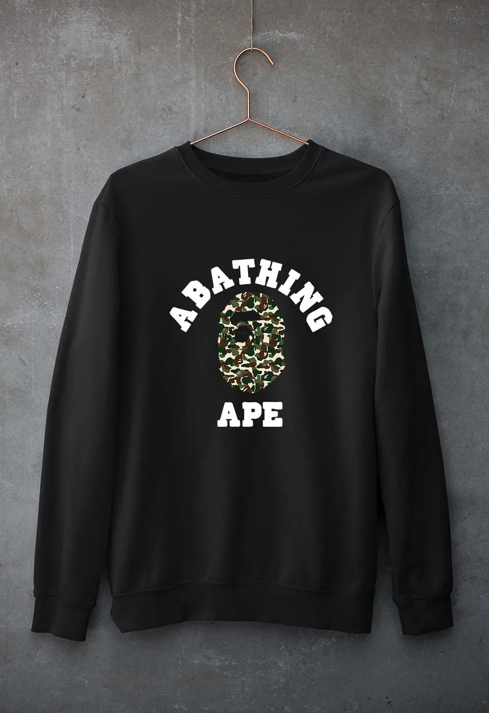 A Bathing Ape Unisex Sweatshirt for Men/Women