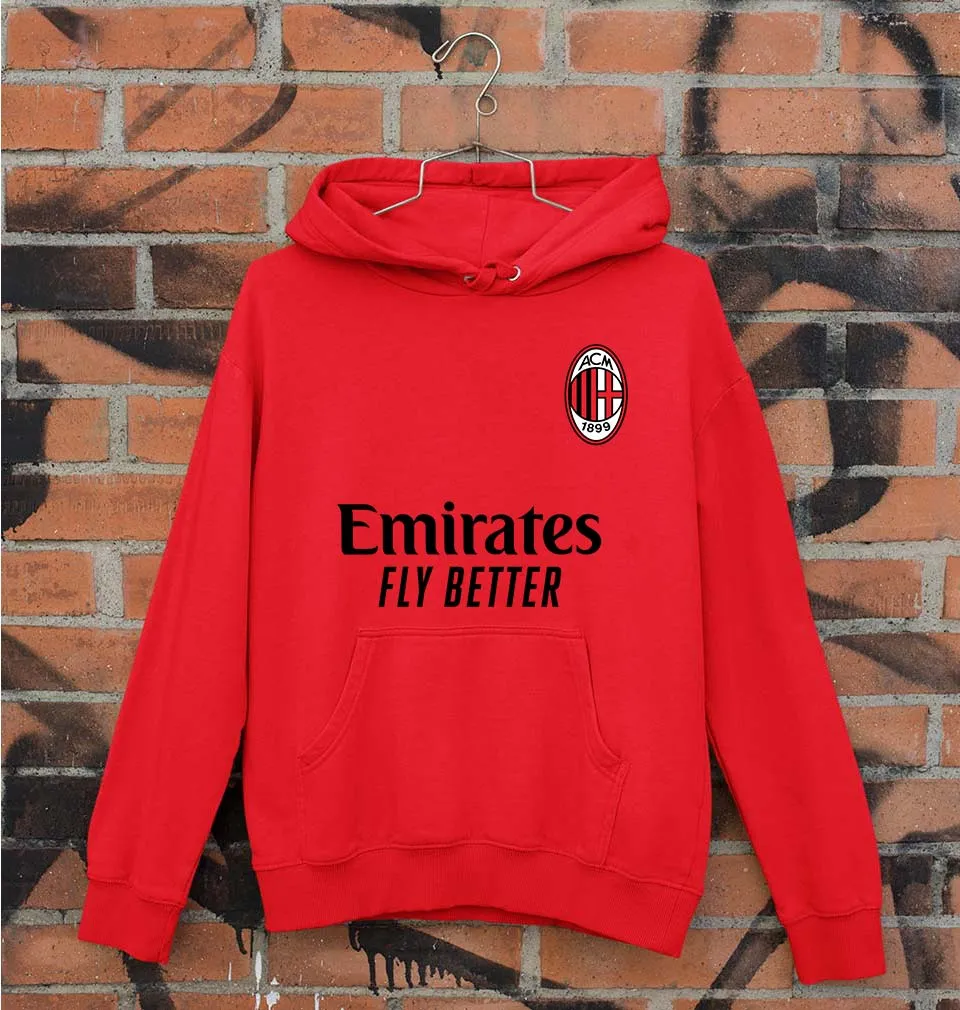 A.C. Milan 2021-22 Unisex Hoodie for Men/Women