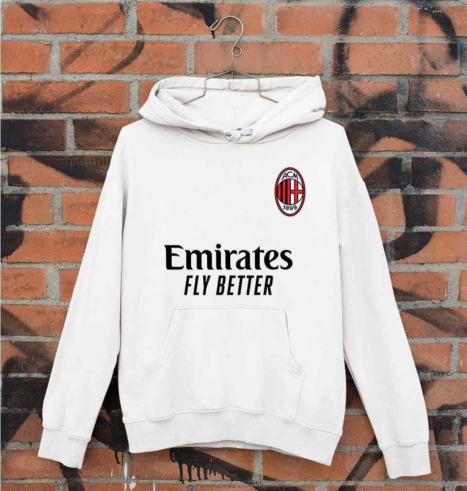 A.C. Milan 2021-22 Unisex Hoodie for Men/Women