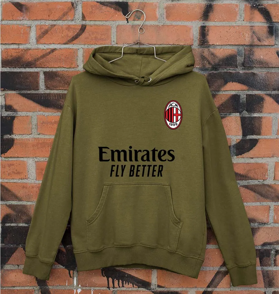 A.C. Milan 2021-22 Unisex Hoodie for Men/Women