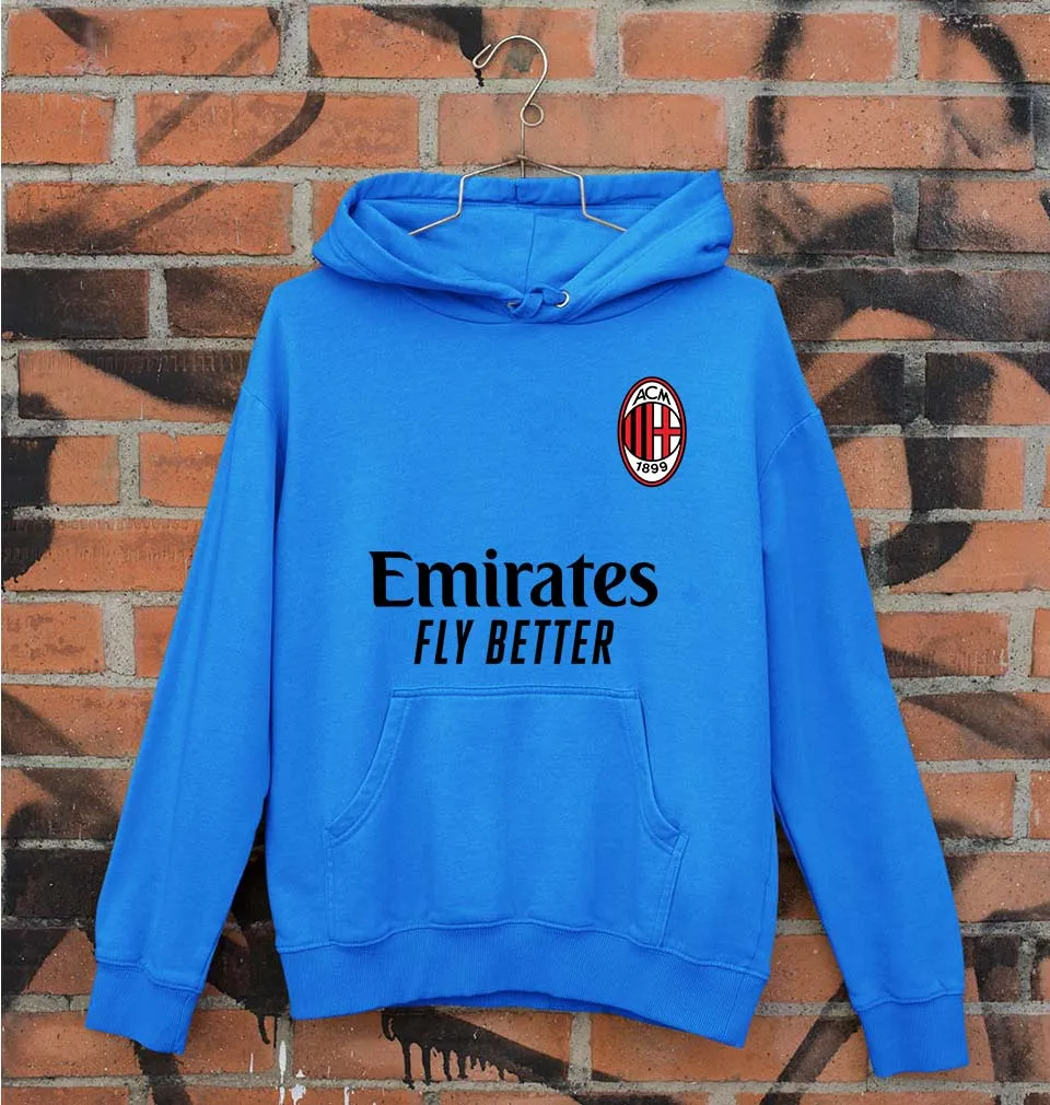 A.C. Milan 2021-22 Unisex Hoodie for Men/Women