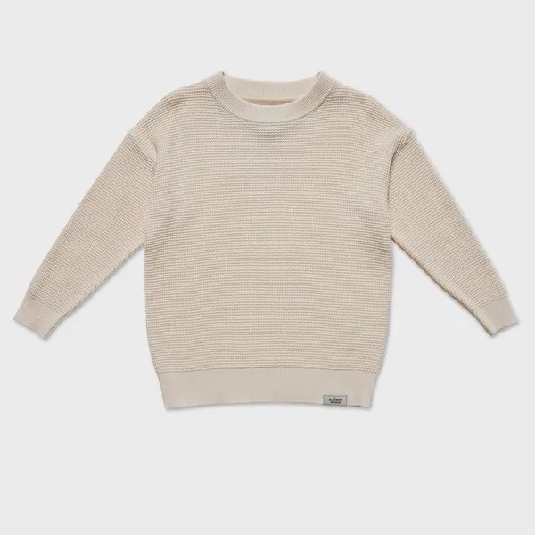 Academy Rookie - Kids Newport Crew Knit - milk