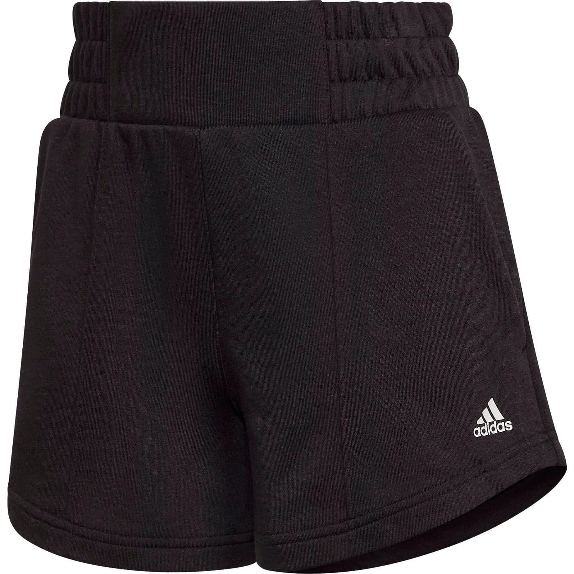 adidas Hyperglam French Terry Womens Training Shorts - Black