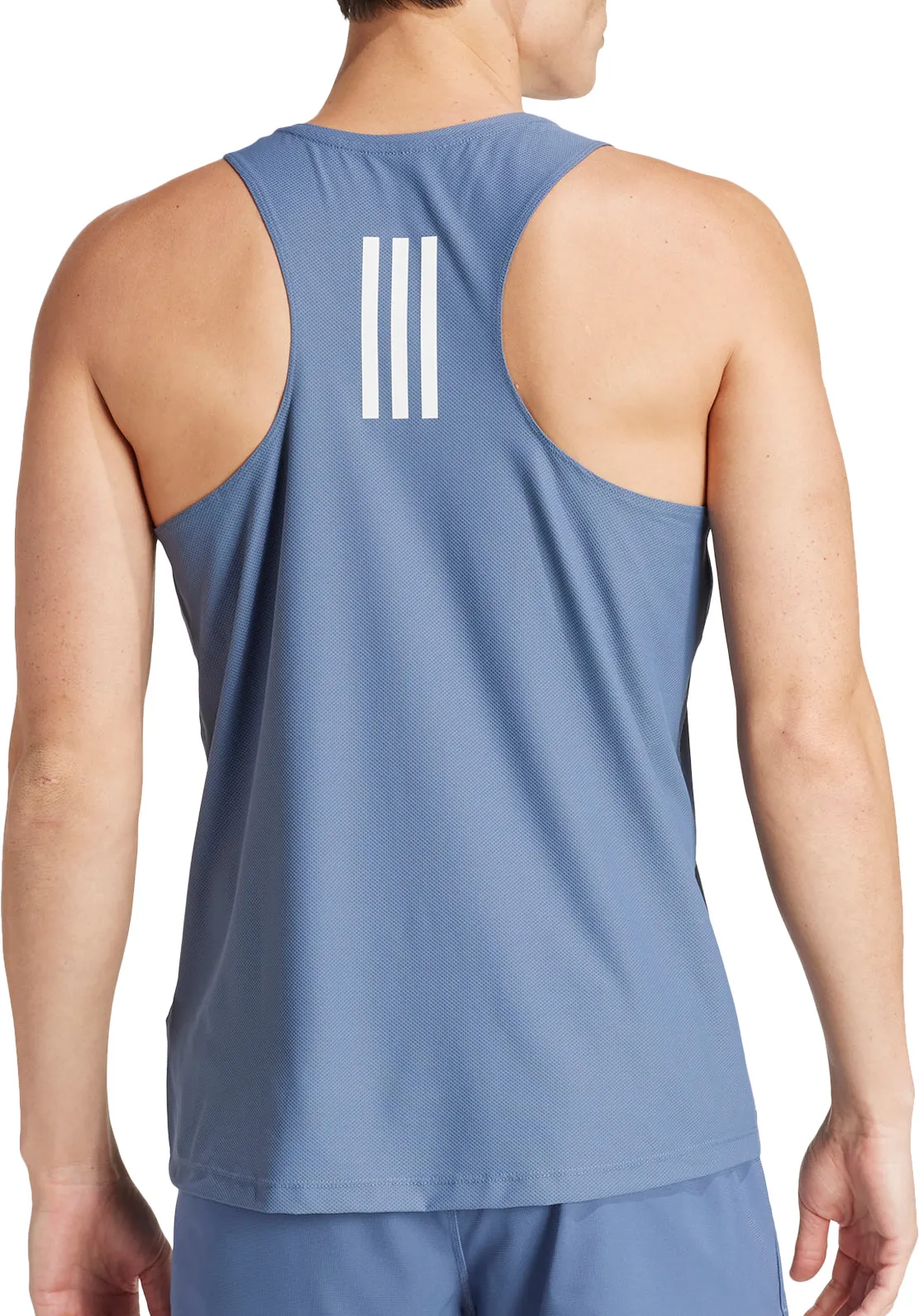 adidas Own The Run Mens Running Vest - Blue