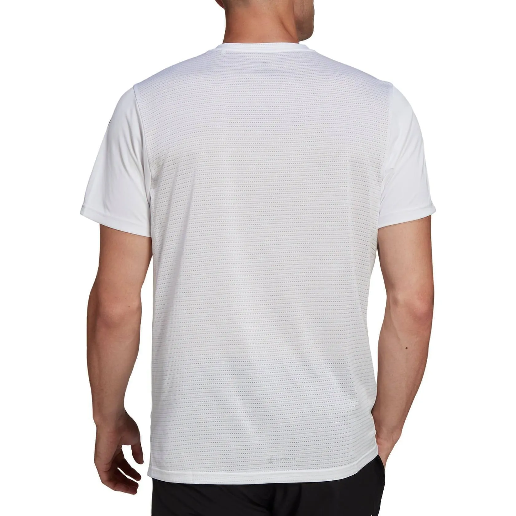 adidas Own The Run Short Sleeve Mens Running Top - White