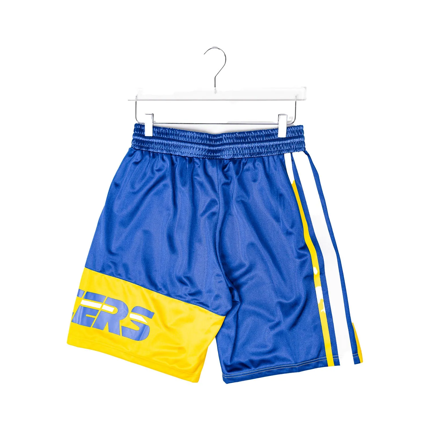 Adult Indiana Pacers Heritage Hardwood Classics Short in Royal by Mitchell and Ness