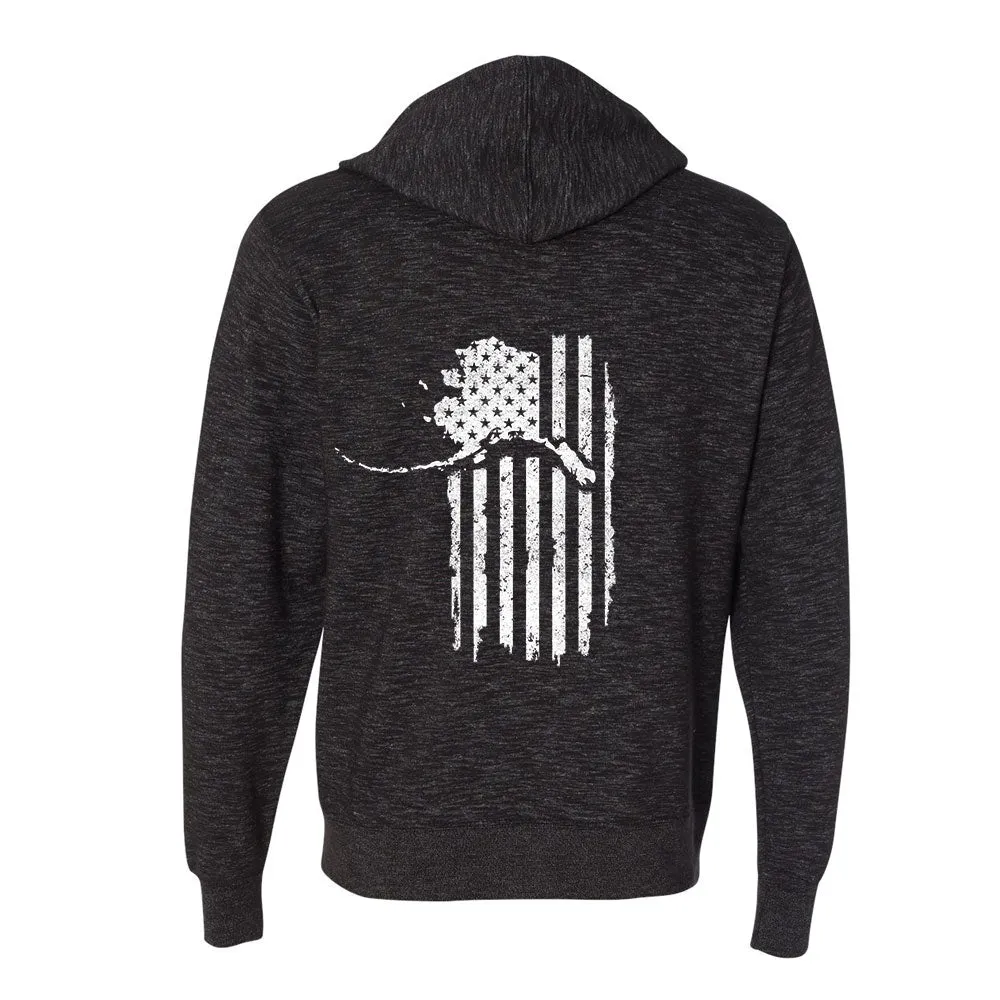 Alaskan Patriot Zip-Up Hoodie