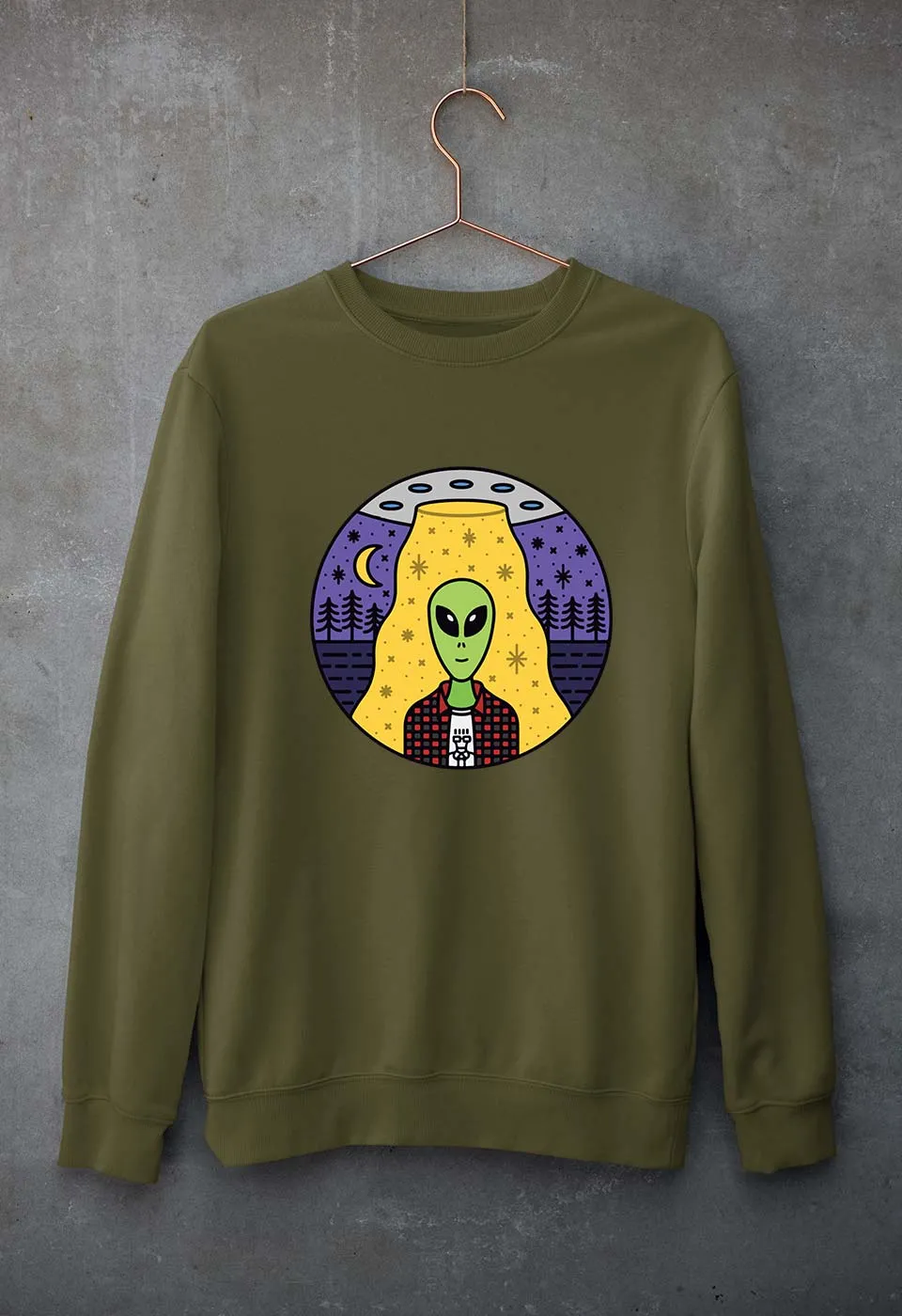 Alien Unisex Sweatshirt for Men/Women