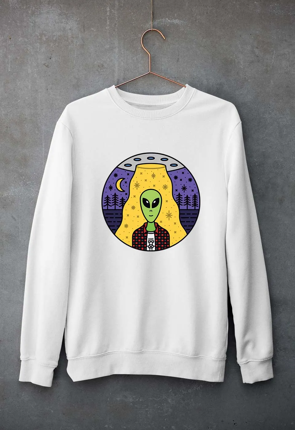 Alien Unisex Sweatshirt for Men/Women