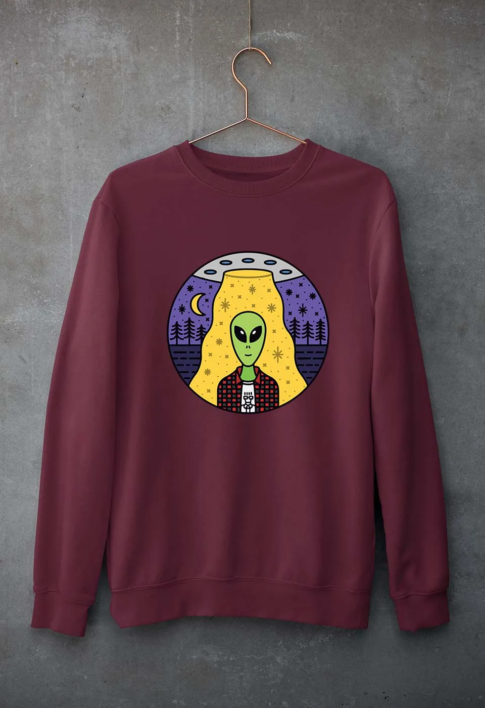 Alien Unisex Sweatshirt for Men/Women