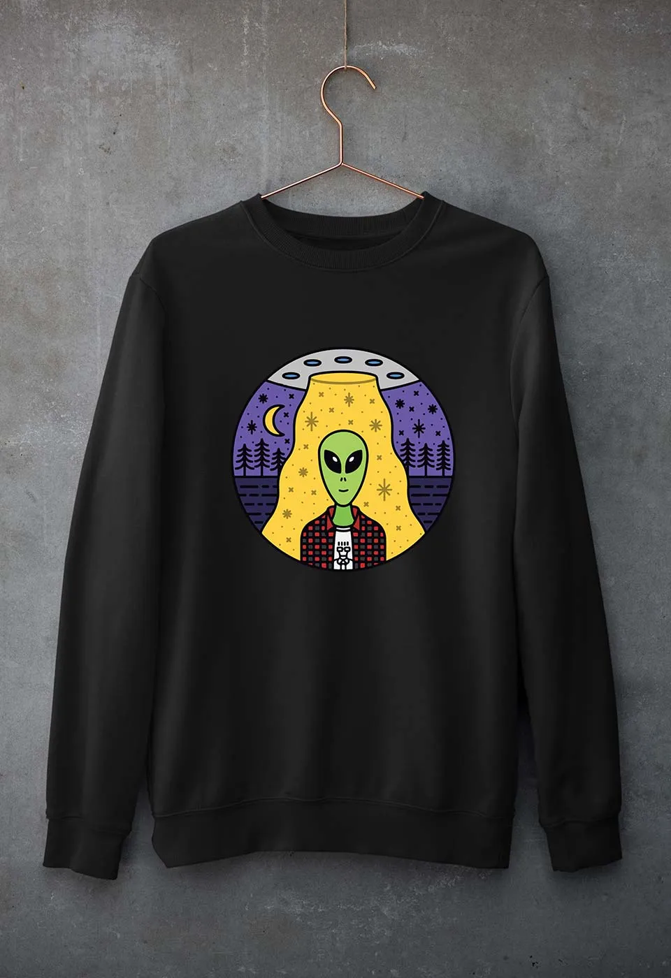 Alien Unisex Sweatshirt for Men/Women