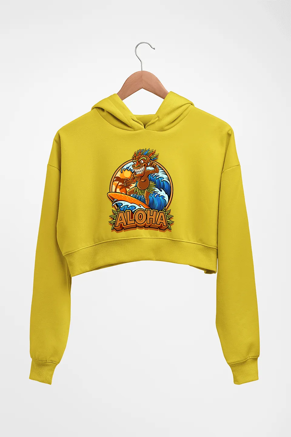 Aloha Crop HOODIE FOR WOMEN