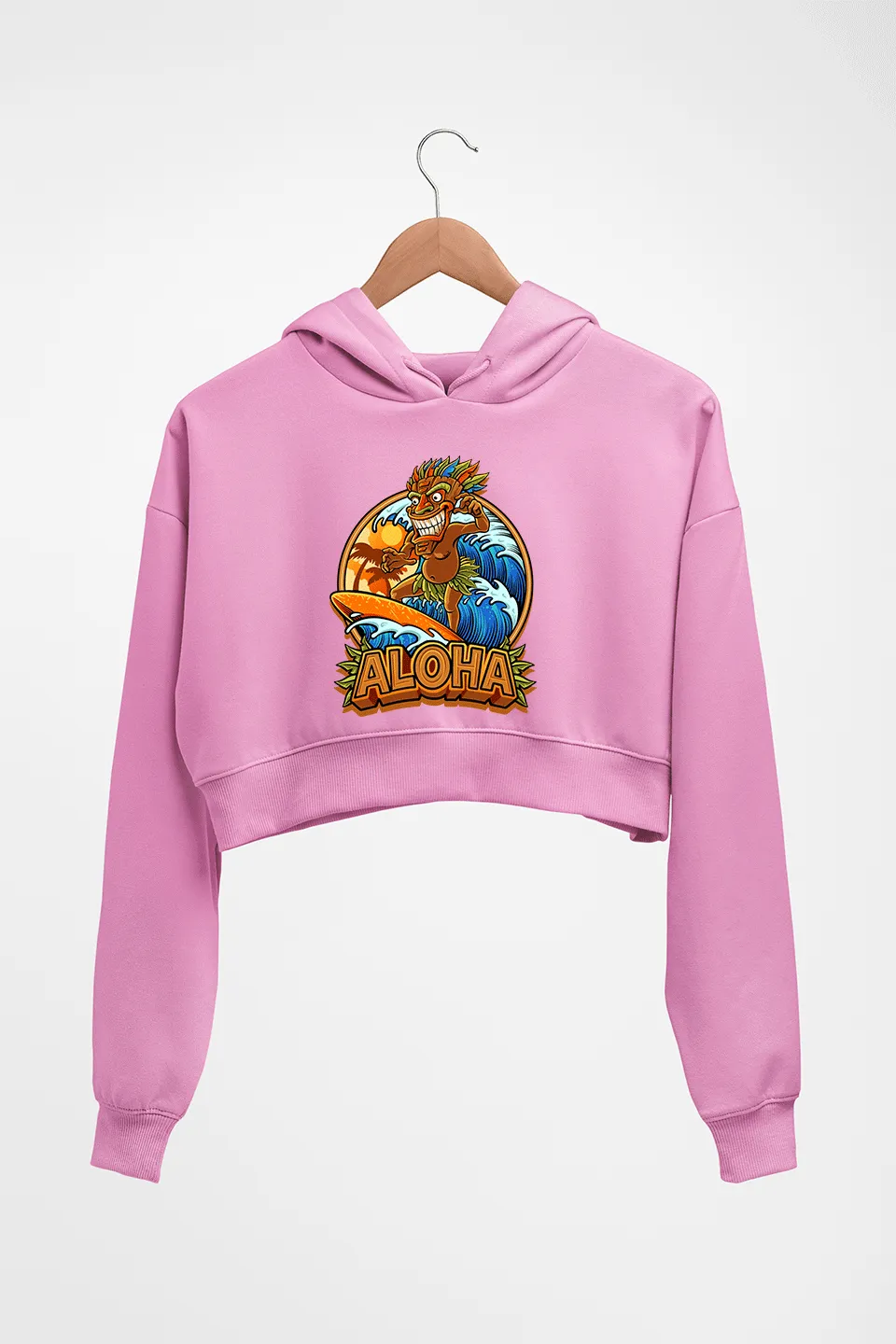 Aloha Crop HOODIE FOR WOMEN