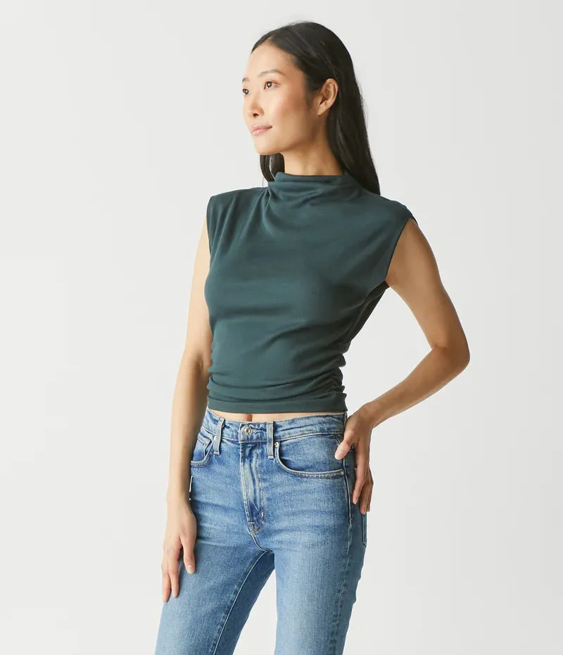 Amara Mock Neck Top