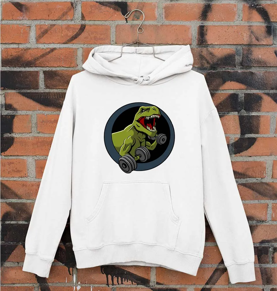 Angry T-Rex Gym Unisex Hoodie for Men/Women