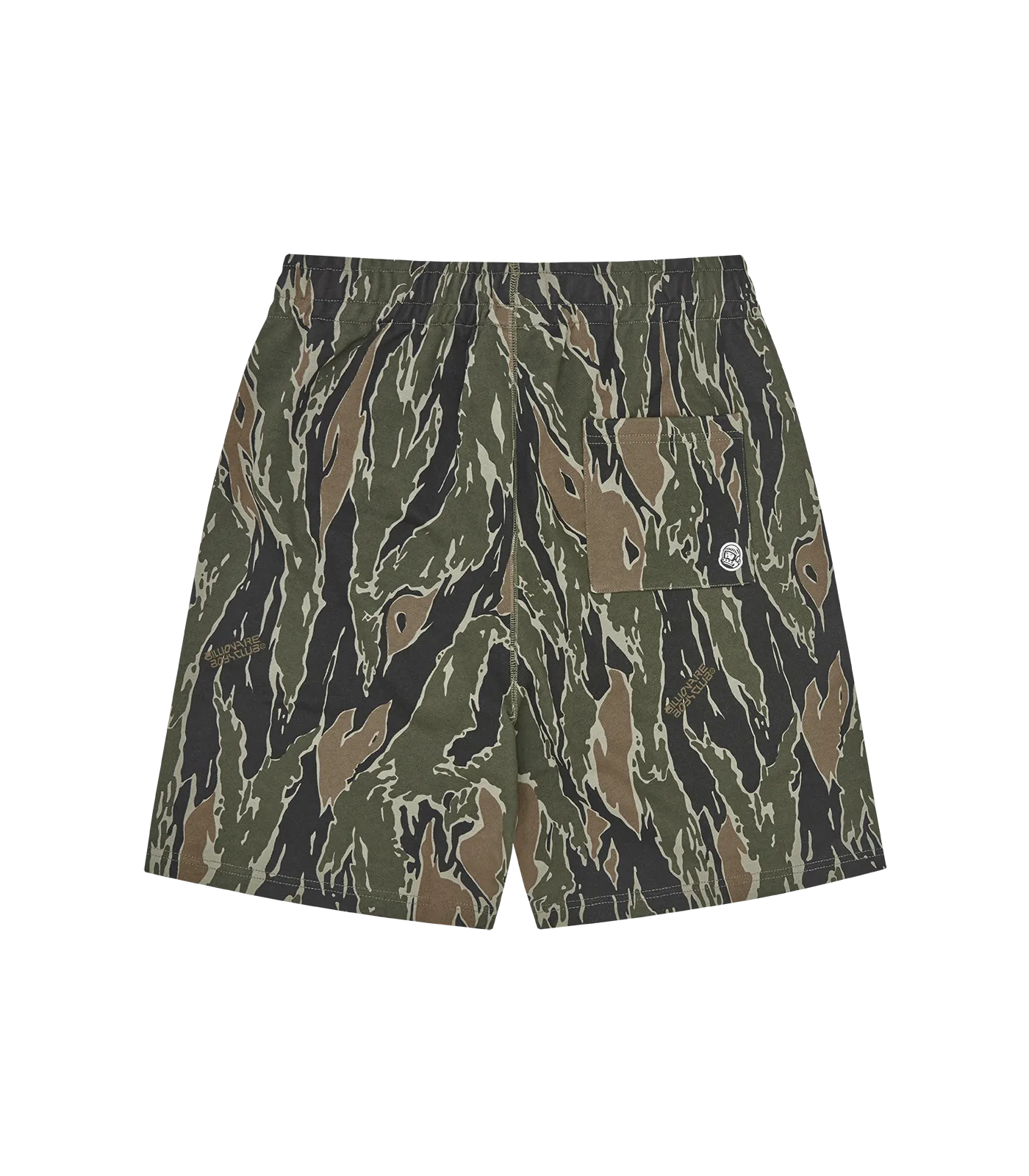 ARCH LOGO CAMO SWEATSHORTS - KHAKI