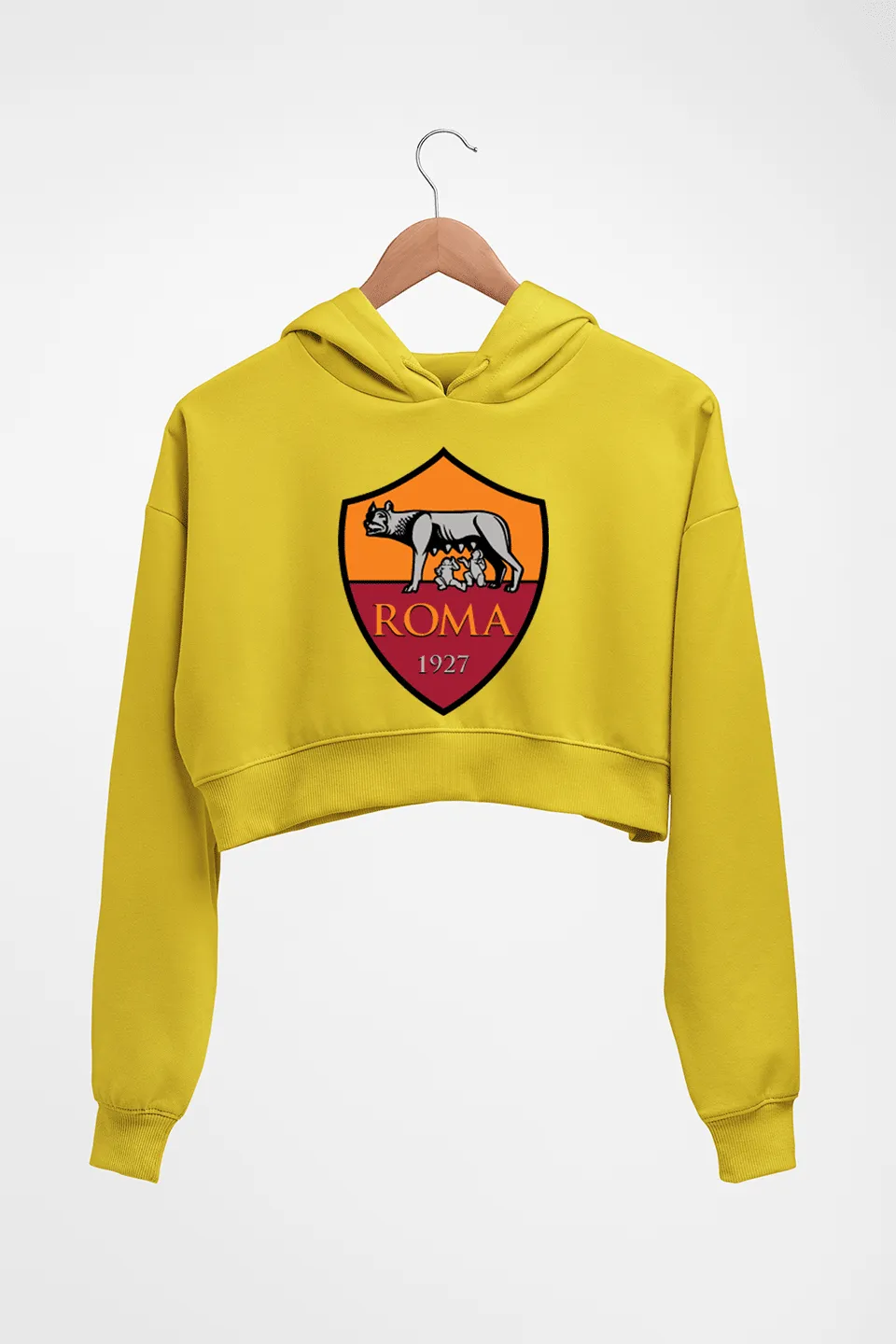 A.S. Roma Crop HOODIE FOR WOMEN