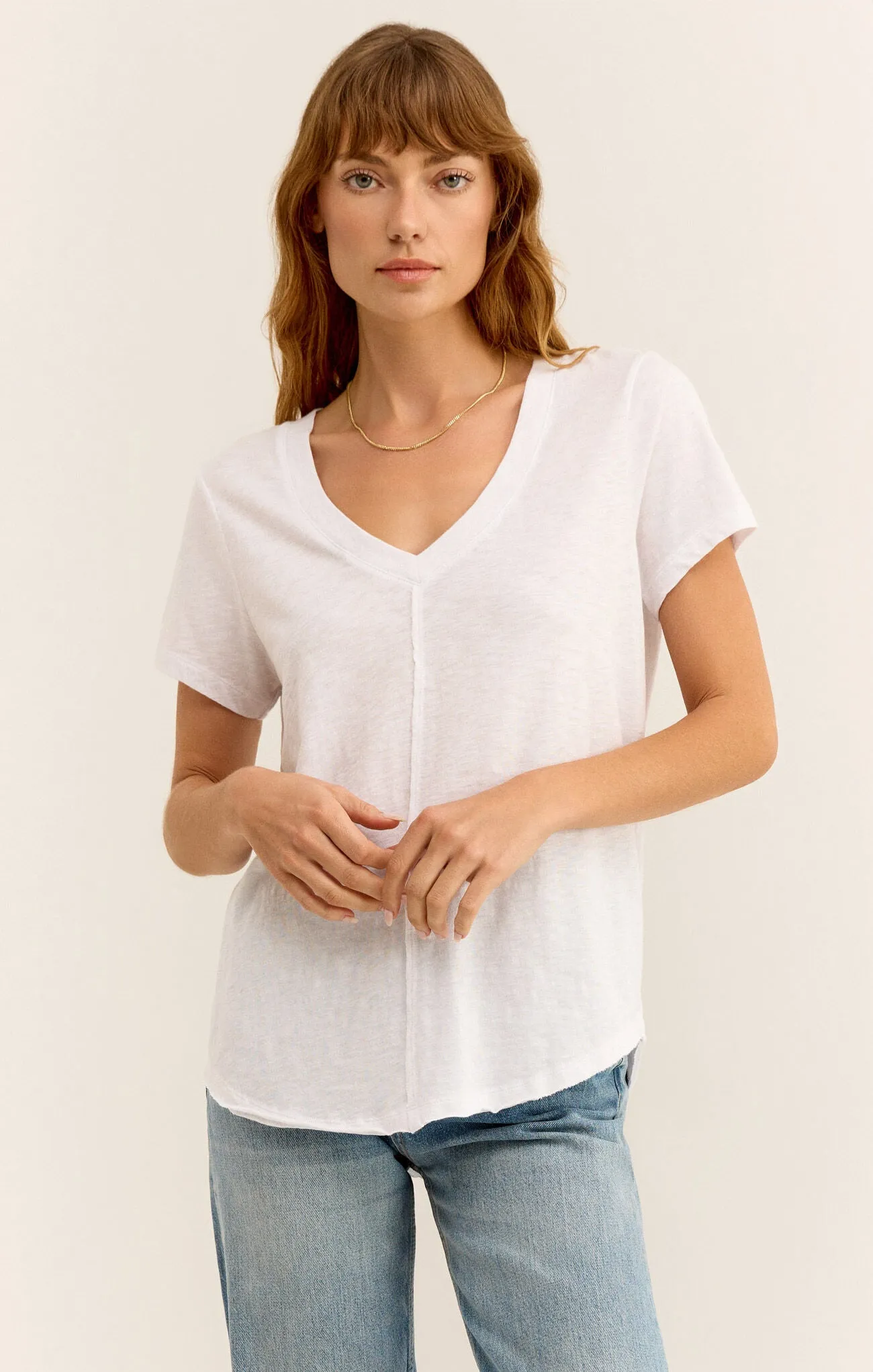 Asher V-Neck Tee