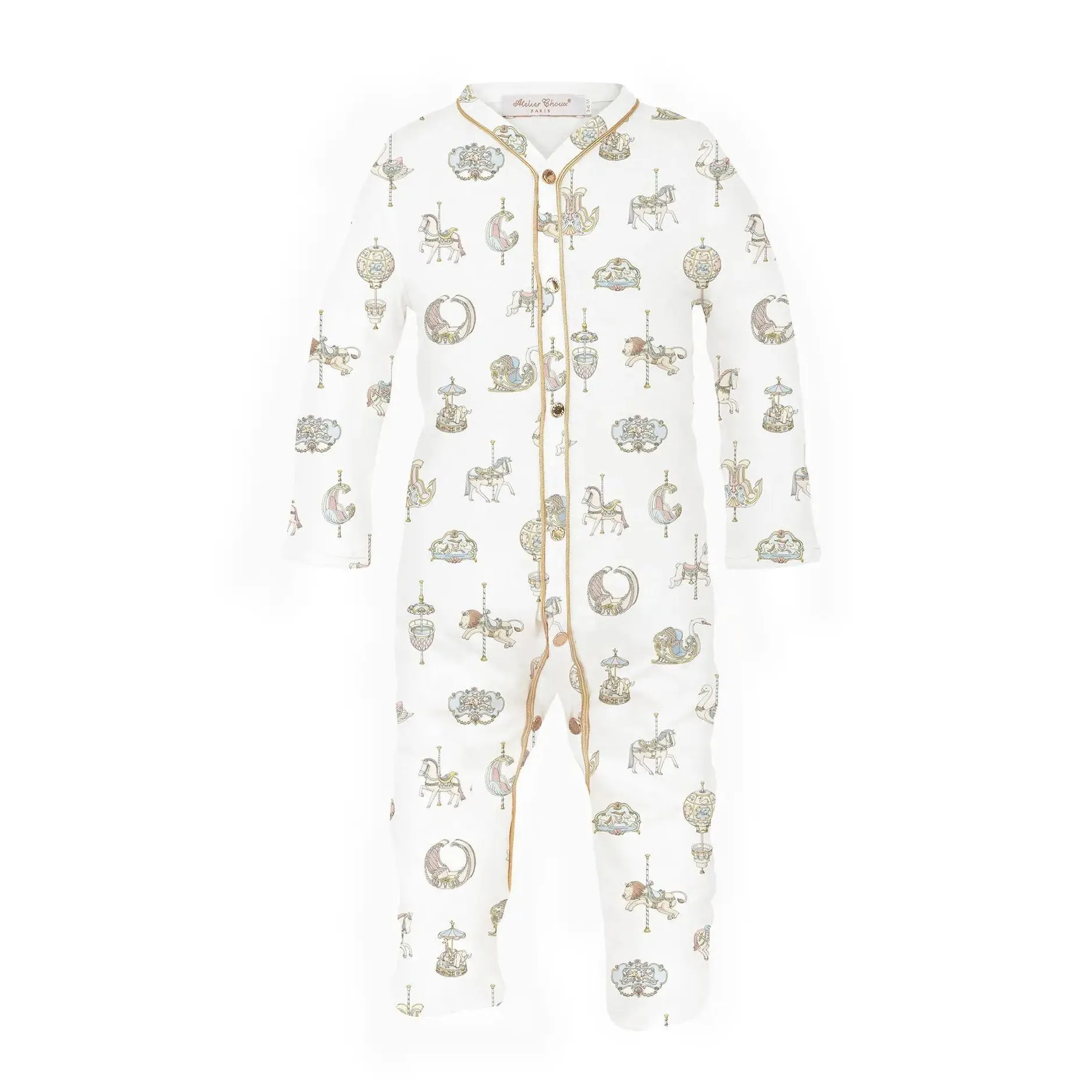 Atelier Choux Classic Playsuit Carousel