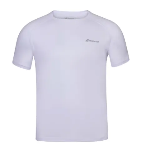 Babolat Men's Play Crew Neck Tee [White]