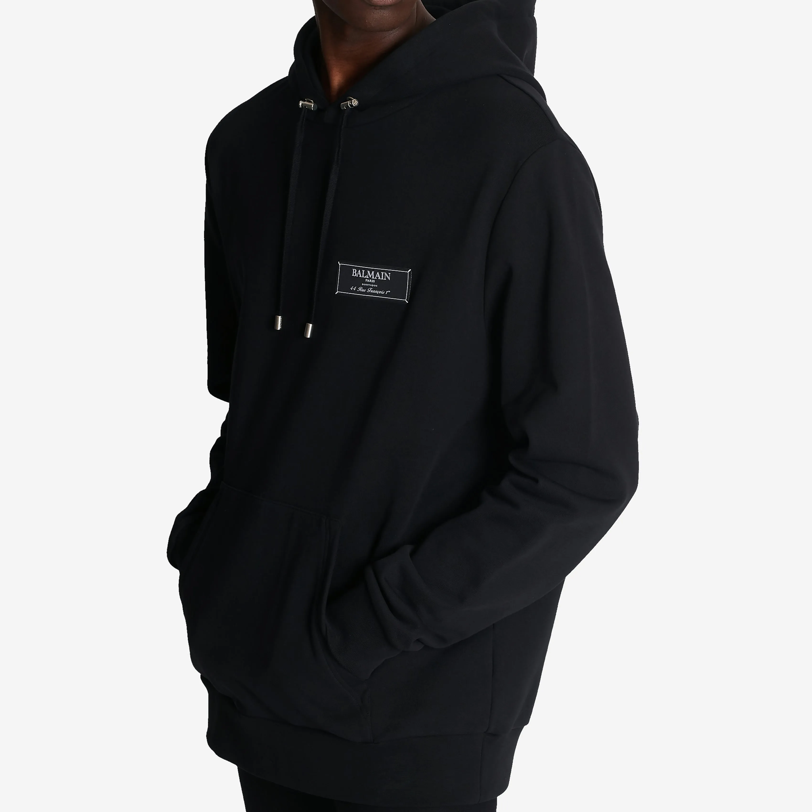 Balmain Patch Label Hoodie