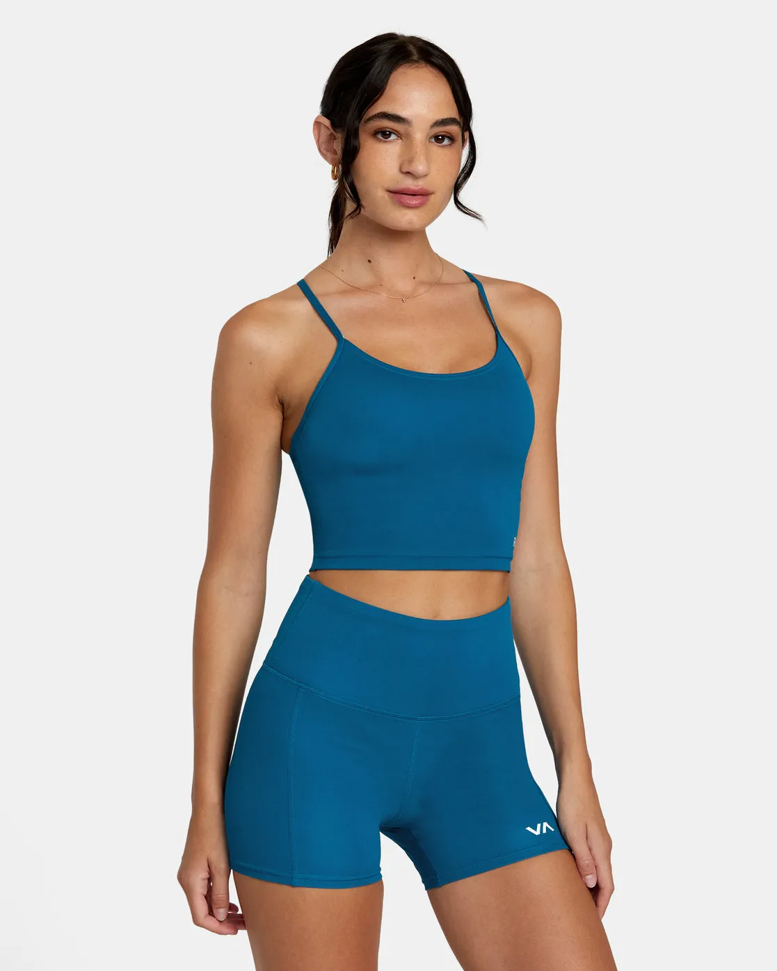 Base Tank Sports Bra - Teal