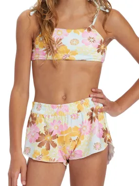 Billabong Girls Flower Power Swim Short