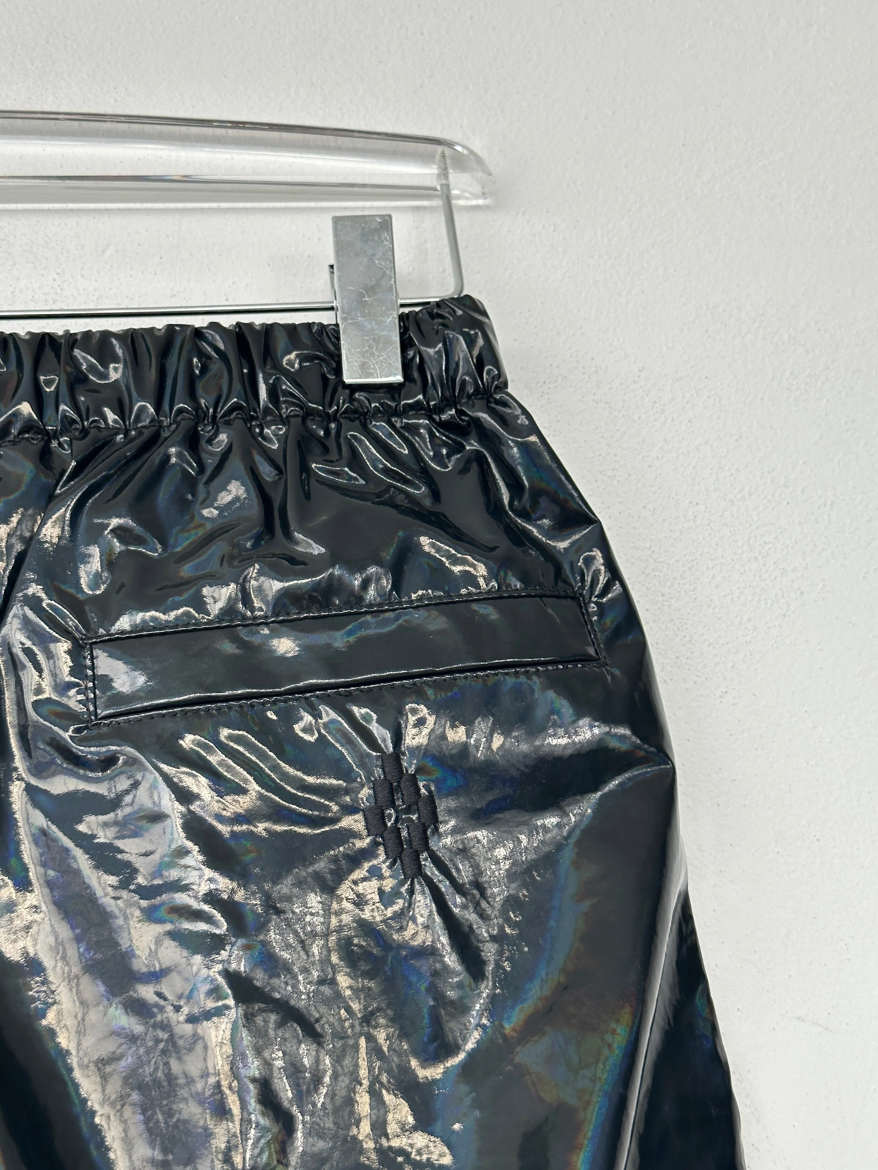 Black Holographic Sweatpants