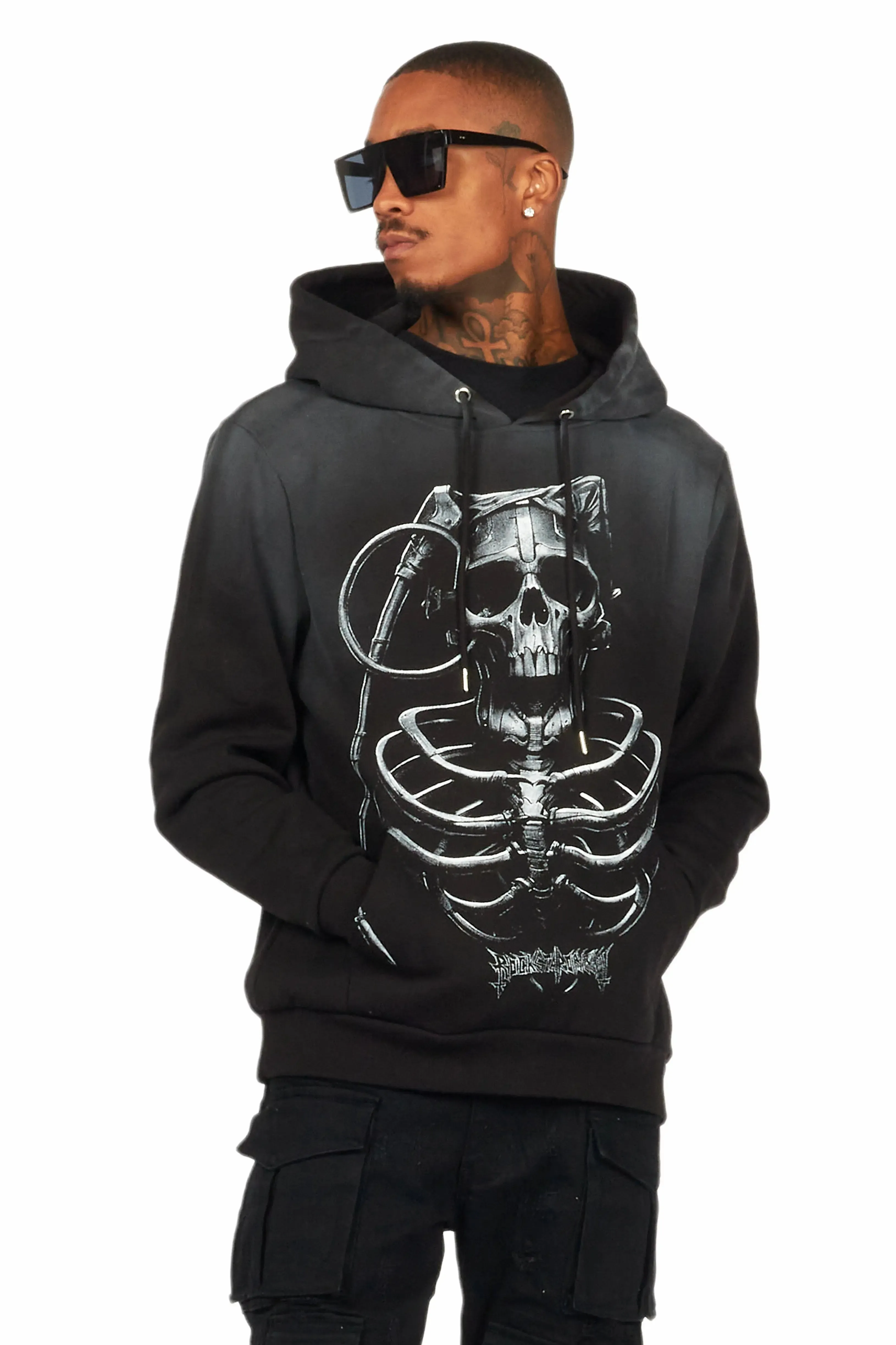 Bodega Black Graphic Hoodie