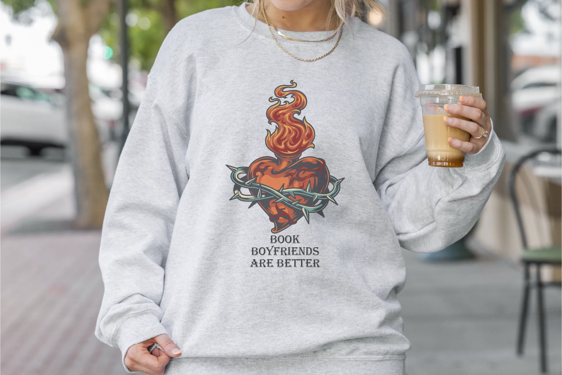 Book Boyfriends Are Better Gildan Sweatshirt