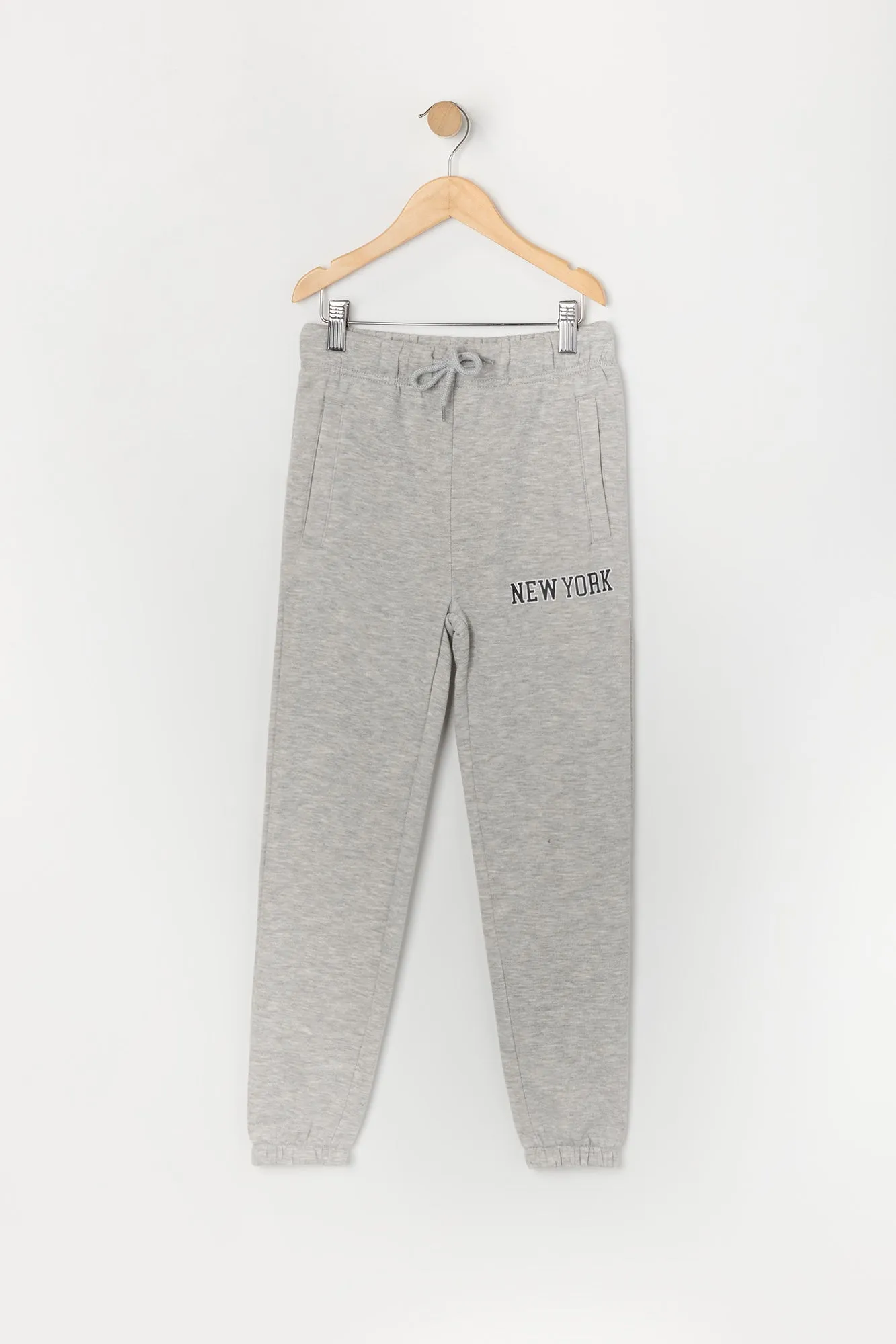 Boys Sporty Graphic Fleece Jogger