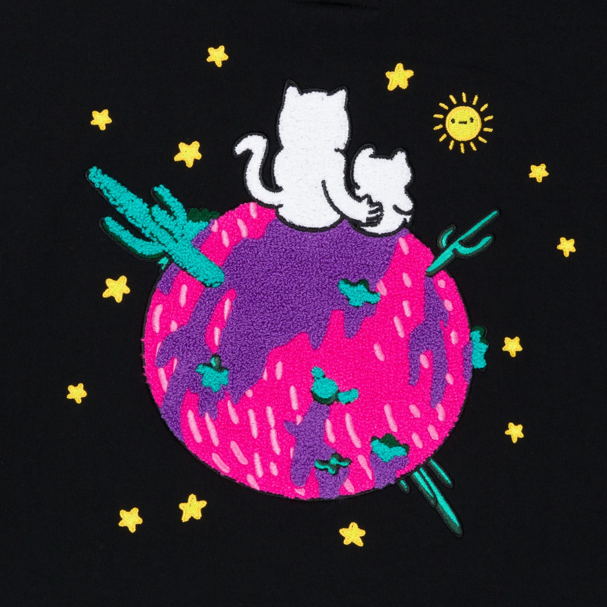 Buddies In Space Hoodie (Black)