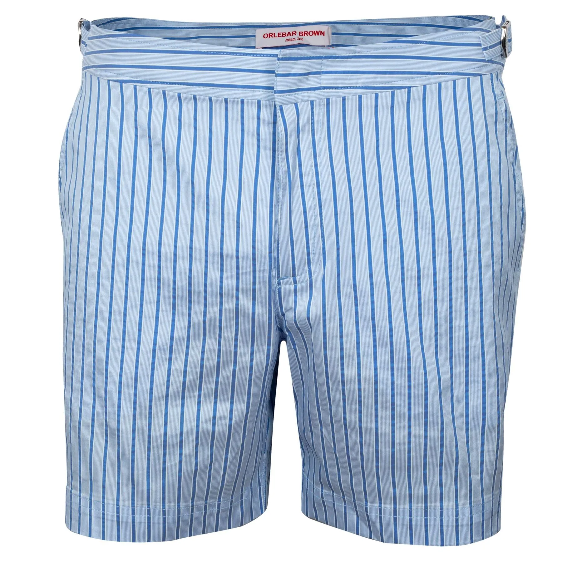 Bulldog Vendee Stripe Mid-Length Swim Shorts Blues - 2021