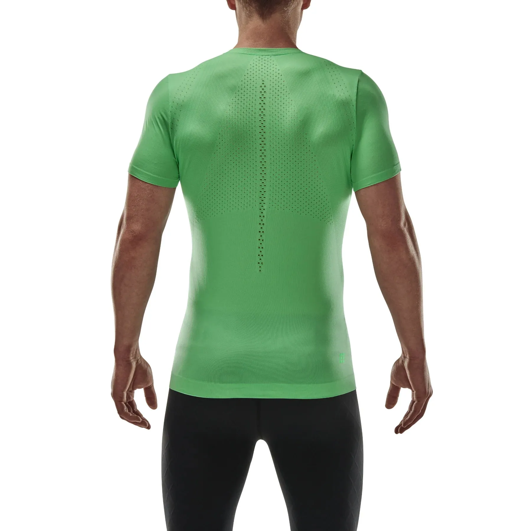 CEP Men's Run Ultralight Shirt Short Sleeve - Green