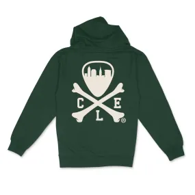 CLE Logo Full-Zip Hoodie - Forest