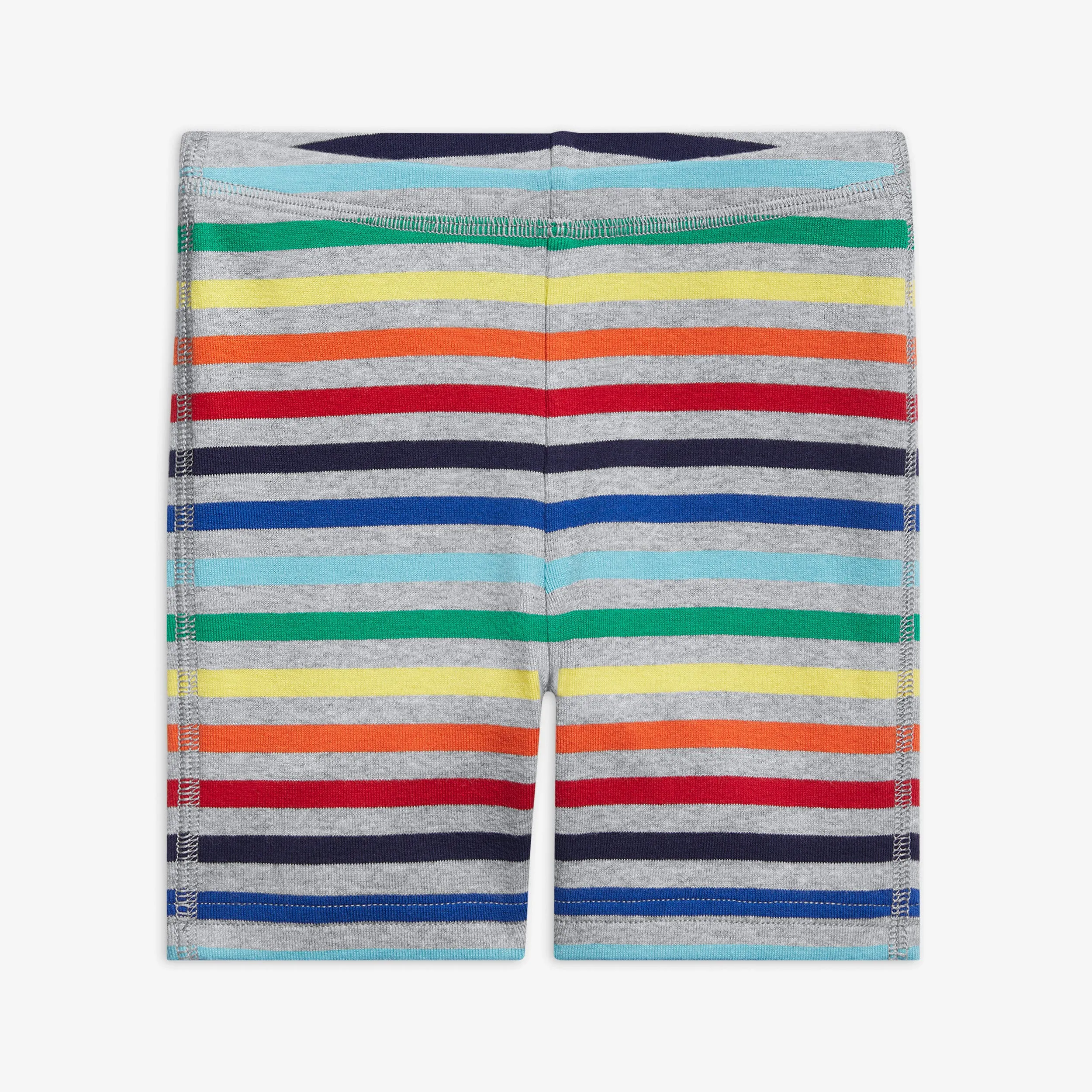 Clearance kids pj short in rainbow stripe