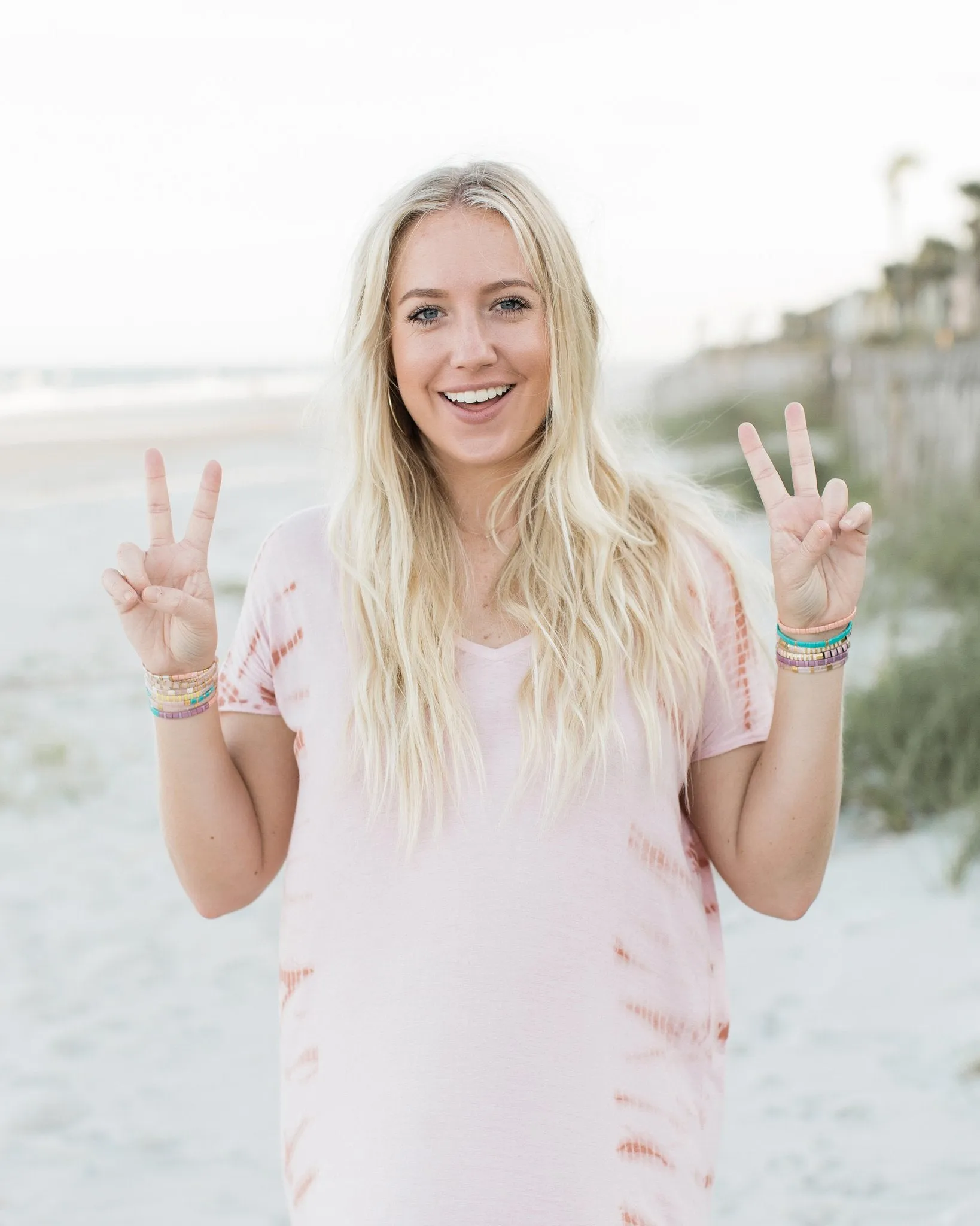 Coastal Rainbow Tila Bracelet