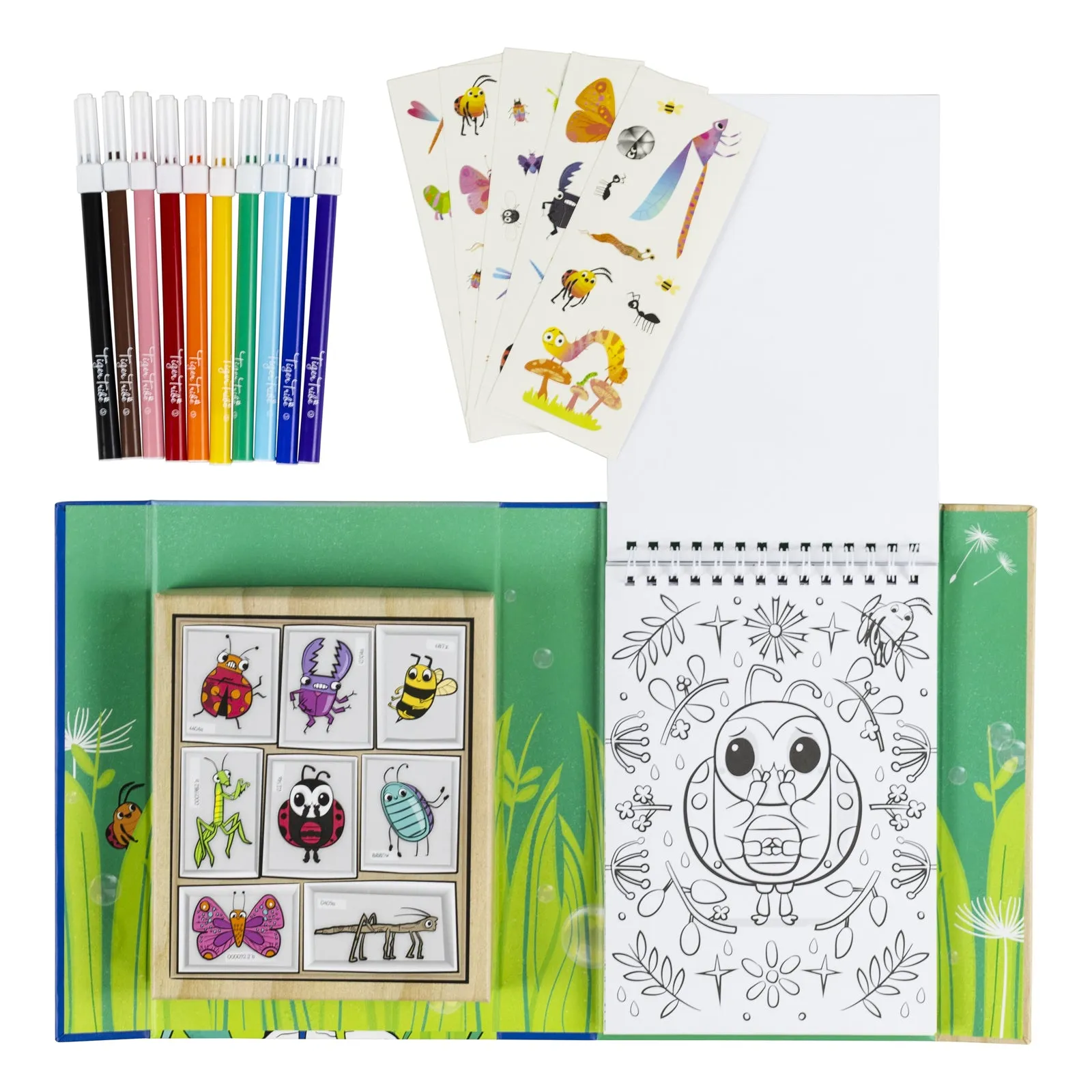 Colouring Set - Backyard Bugs